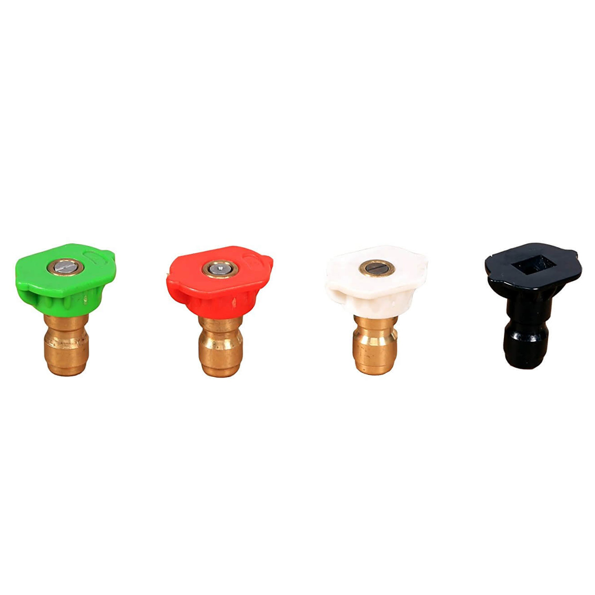 GreenWorks 5201502 0, 25, 40 and Soap Pressure Washer Nozzle Tips Set