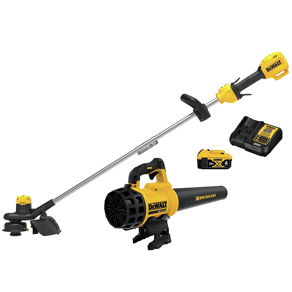 DeWALT DCKO975M1 Cordless 20V DCST925 String Trimmer DCBL720 Blower