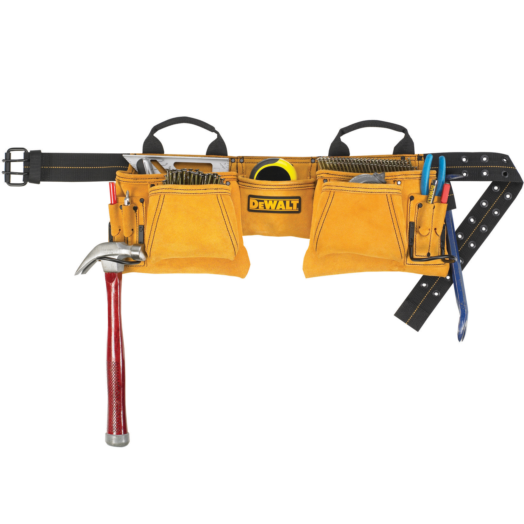 DEWALT Work Gear 12Pocket Carpenter's Suede Apron Tool Belt CLC