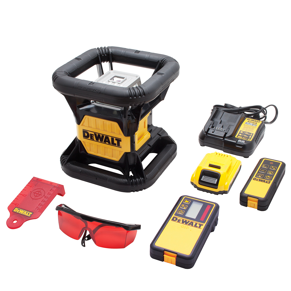 DeWALT DW079LR 20Volt 2000Foot Range Cordless SelfLeveling Red