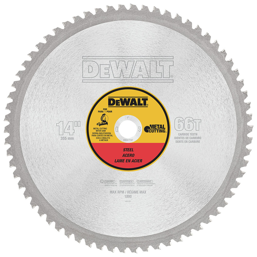FREUD D1472CF 14/" 72T DIABLO Steel Demon Saw Blade for Ferrous Metals 1/" Arbor