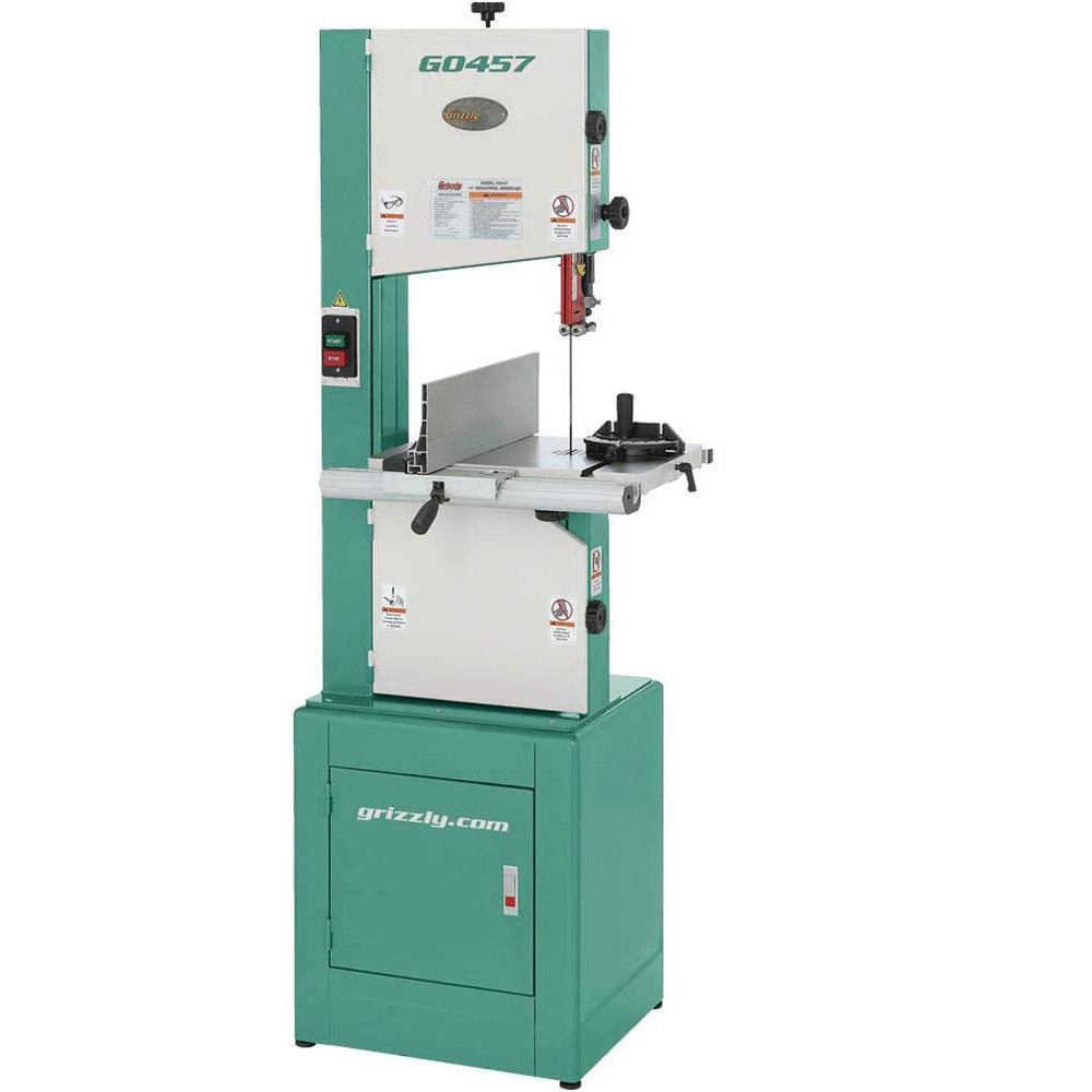 Grizzly G0457 110V/220V 14 Inch 2 HP Deluxe Bandsaw 690550004575 eBay