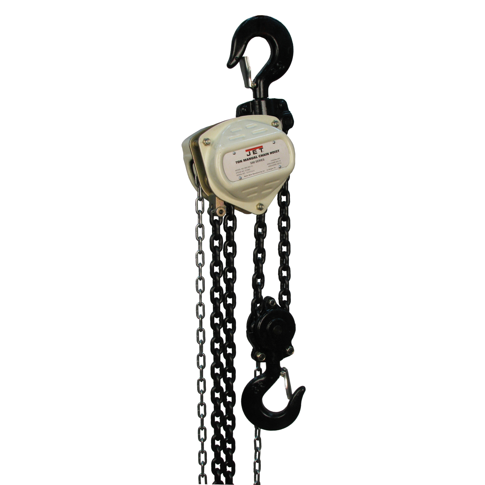 JET S9050020 5 Ton Hand Chain Manual Hoist with 20' Lift 101952 eBay
