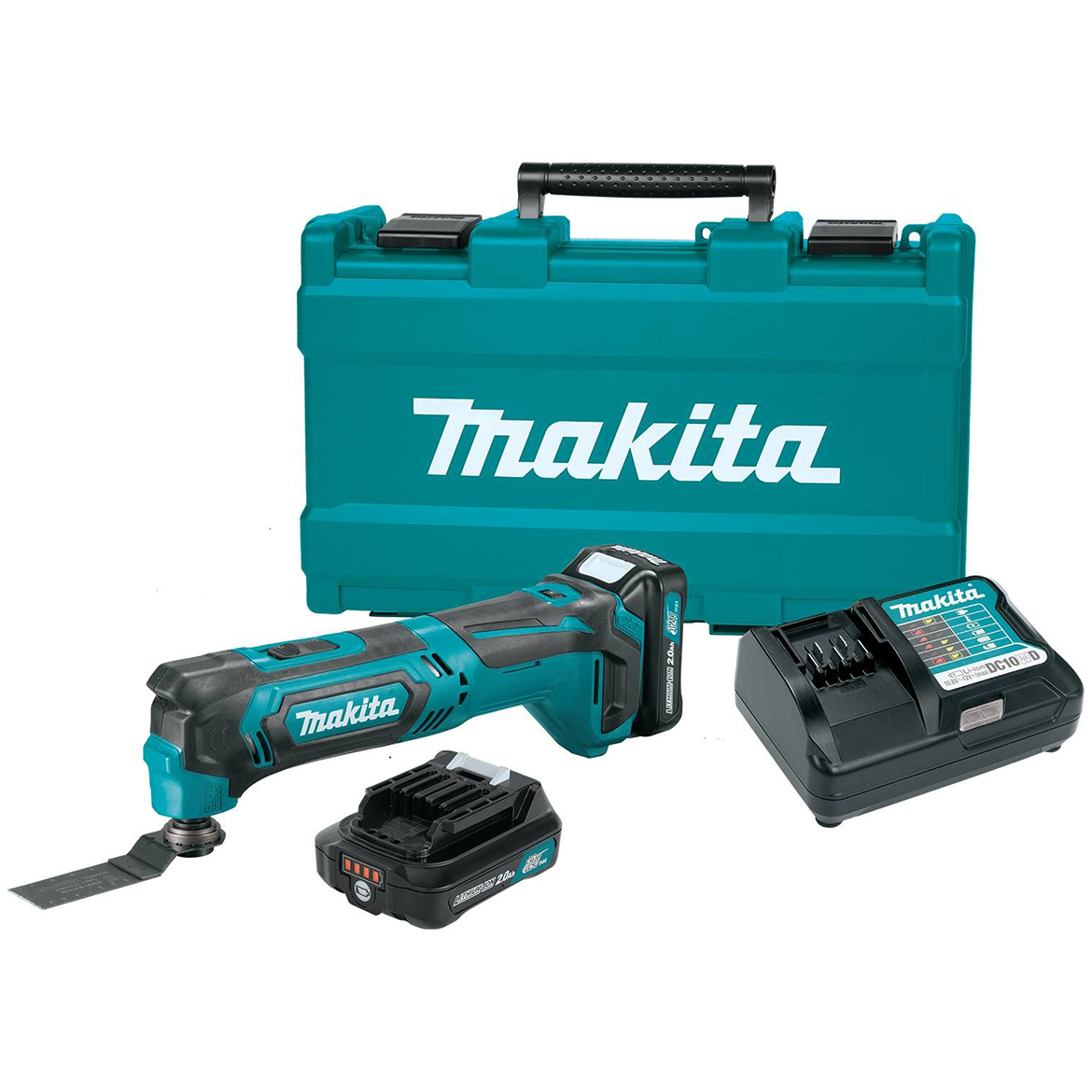 Makita MT01R1 12Volt 20,000Opm 2.0Ah LithiumIon Cordless MultiTool