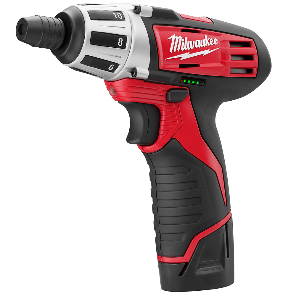 Milwaukee 248222 12Volt Cordless LithiumIon Screwdriver Flashlight