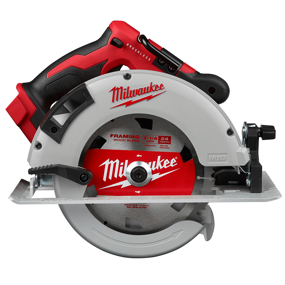 Milwaukee M18 2631-20 18-Volt 7-1/4-Inch Brushless Circular Saw - Bare Tool