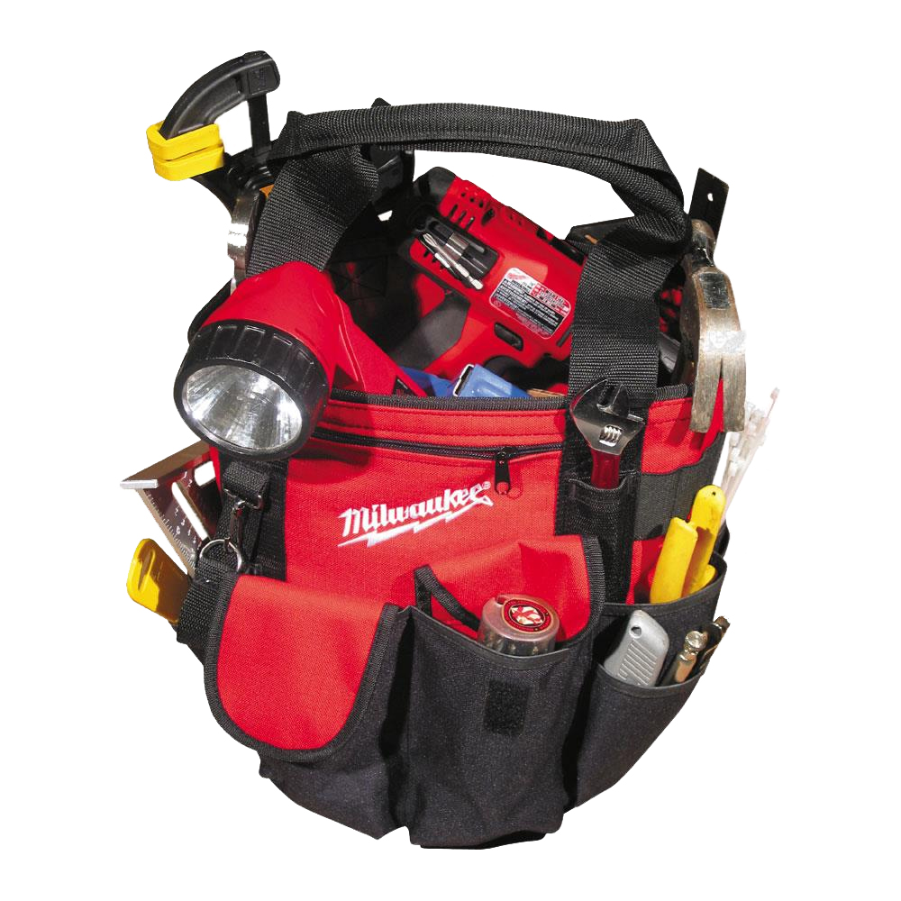 Milwaukee 49170180 50Pocket BucketStyle Ripstop Polyester Tool