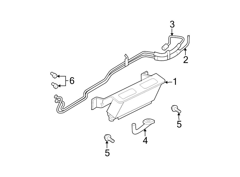 NEW OEM AUTOMATIC TRANSMISSION TUBE 20062012 FORD EXPEDITION 6L1Z