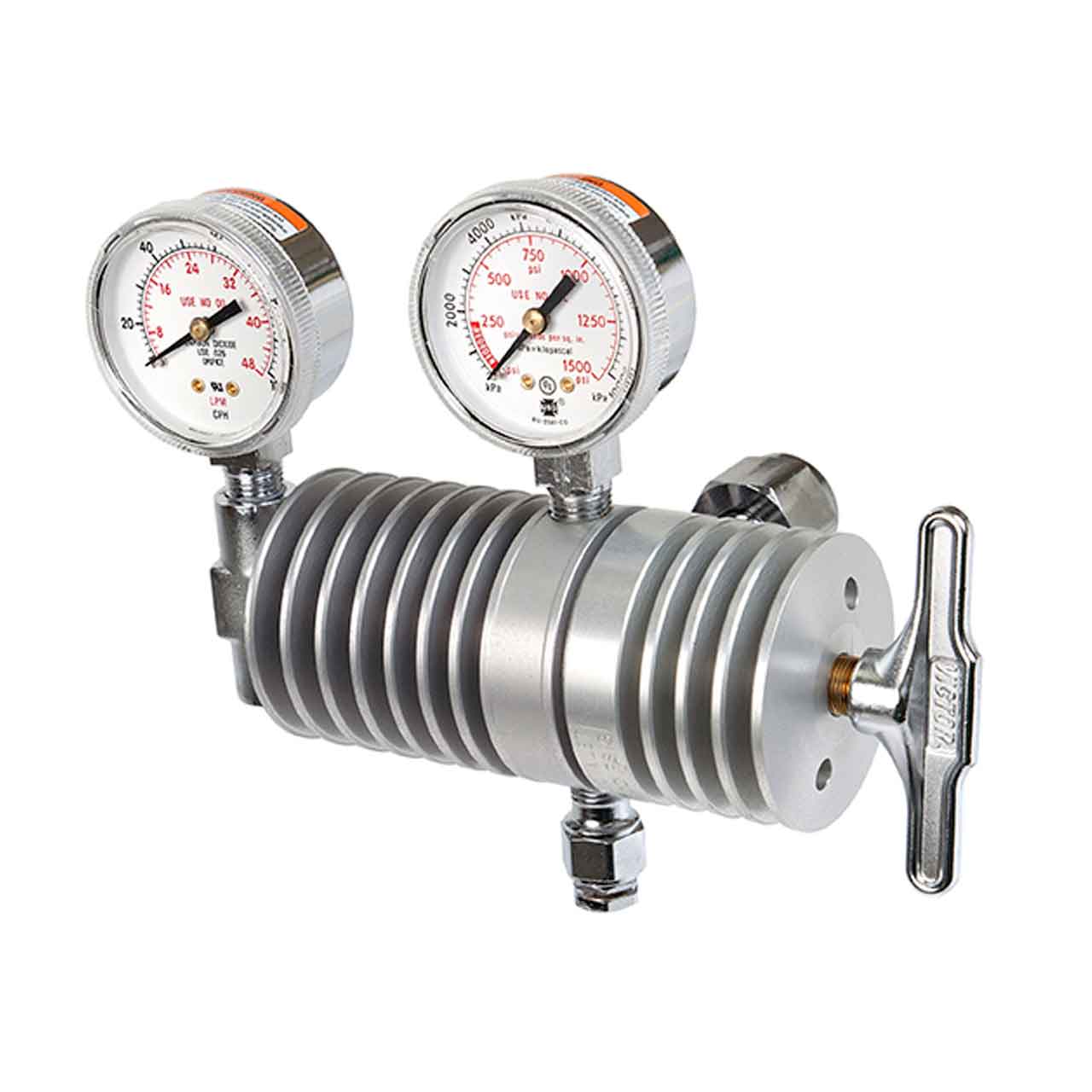 Victor 07810355 SR 310 Adjustable Pressure Gauge