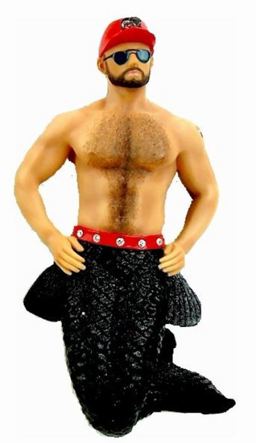 December Diamonds Bear Merman Christmas Holiday Ornament 6.75 Inches eBay