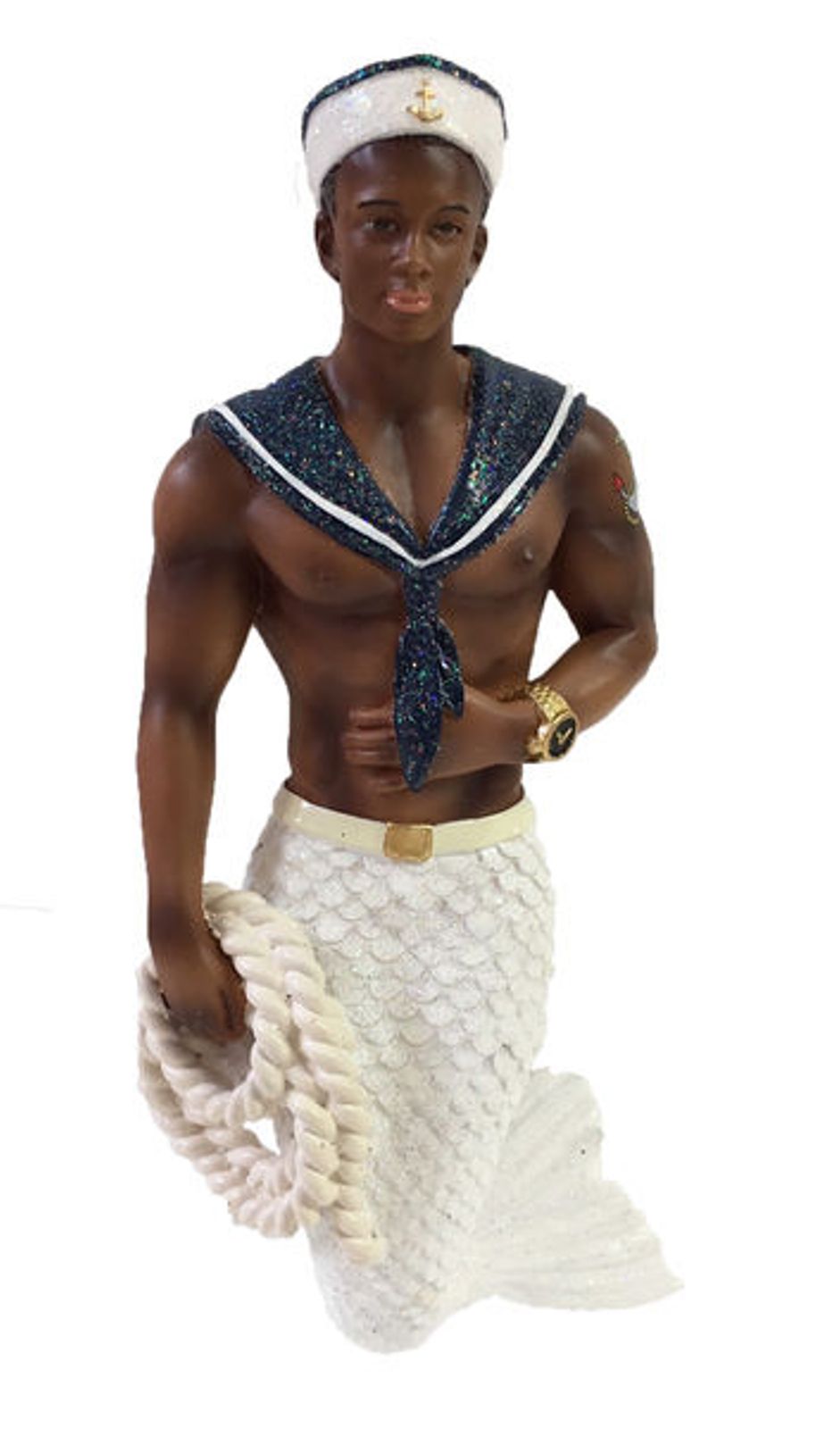 December Diamonds Navy Soul Merman Holiday Ornament eBay