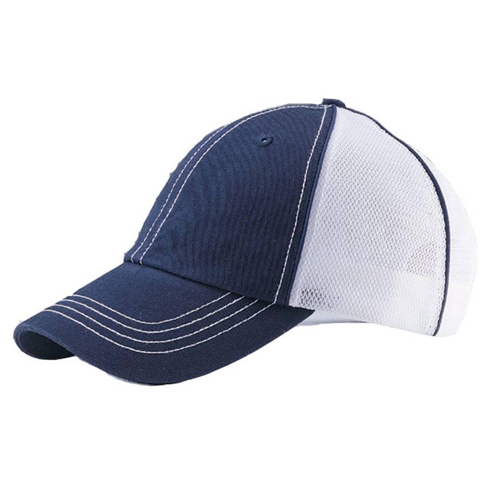 Gorra para camionero de malla de sarga de algodón de bajo perfil - Imagen 3 de 5