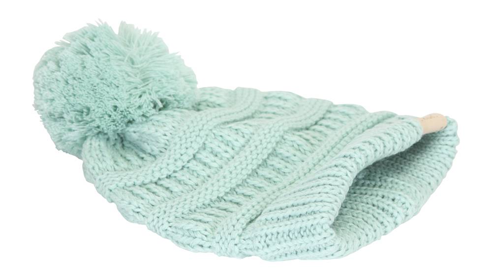 Gravity Threads Kids Cable Knit Thick Soft Beanie w/ Pom - Picture 39 of 61
