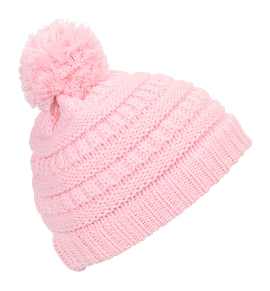 Gravity Threads Kids Cable Knit Thick Soft Beanie w/ Pom - Picture 51 of 61