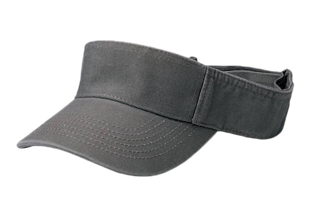 Youth Cotton Twill Washed Visor - Picture 9 of 12