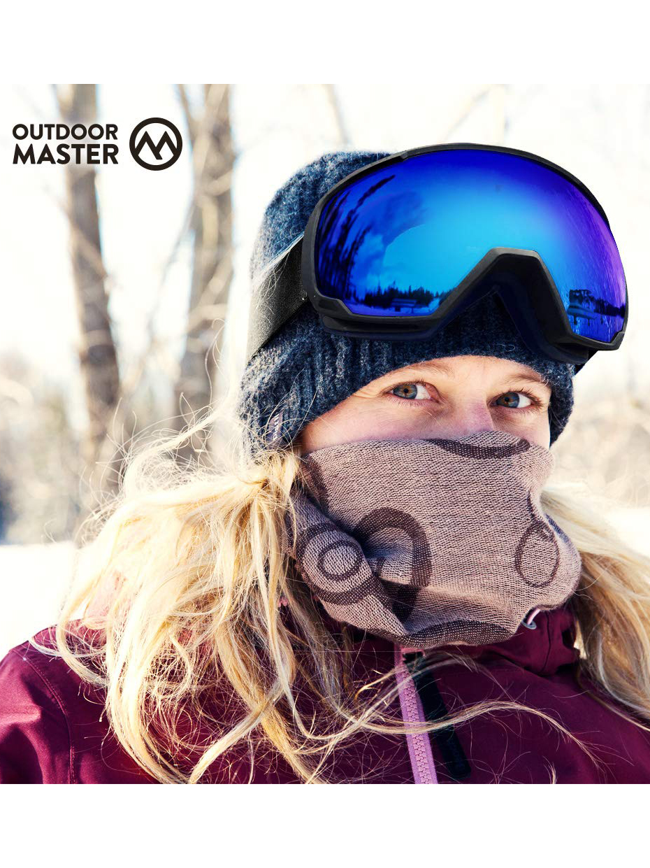 OutdoorMaster OTG Ski Goggles Over Glasses Ski/Snowboard Goggles