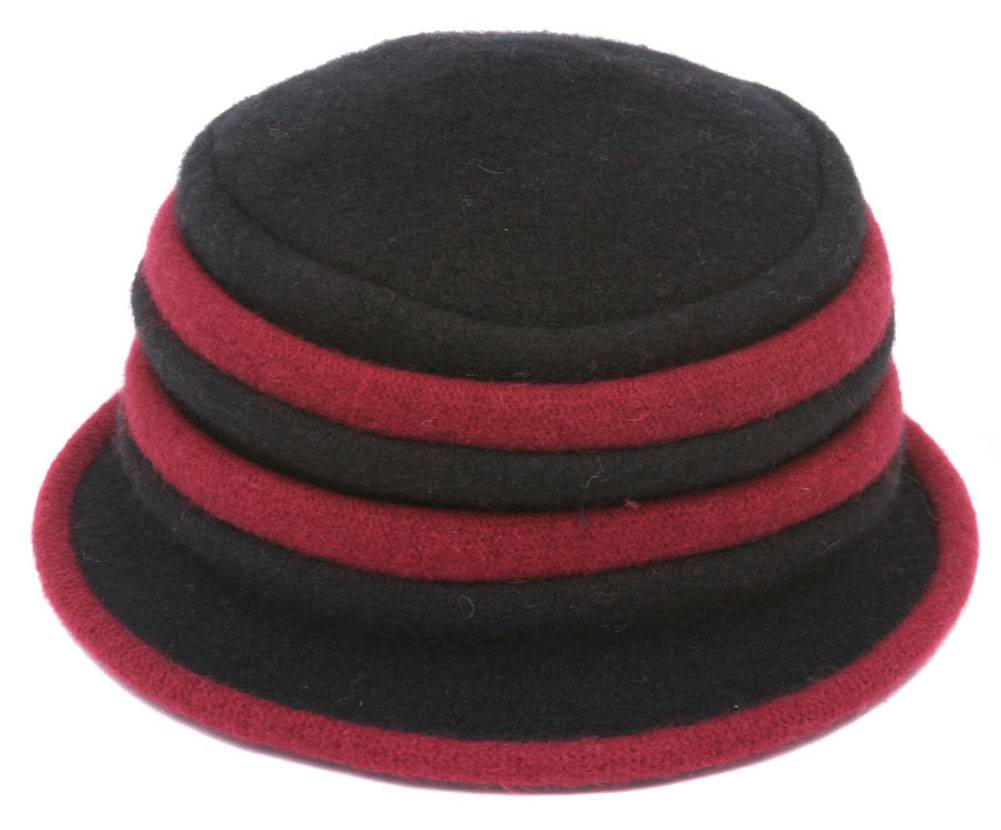 Womens Winter Two-Tone Wool Bucket Hat | eBay display picture 1