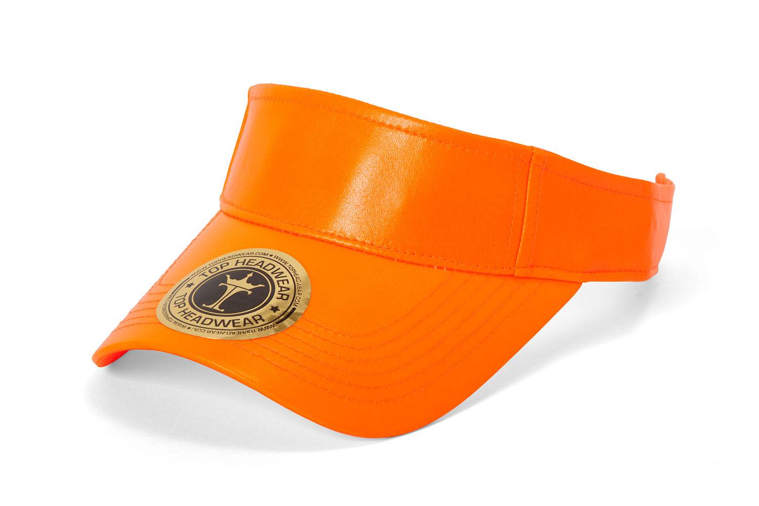 Top Headwear viseras ajustables de cuero vegano - Imagen 8 de 11