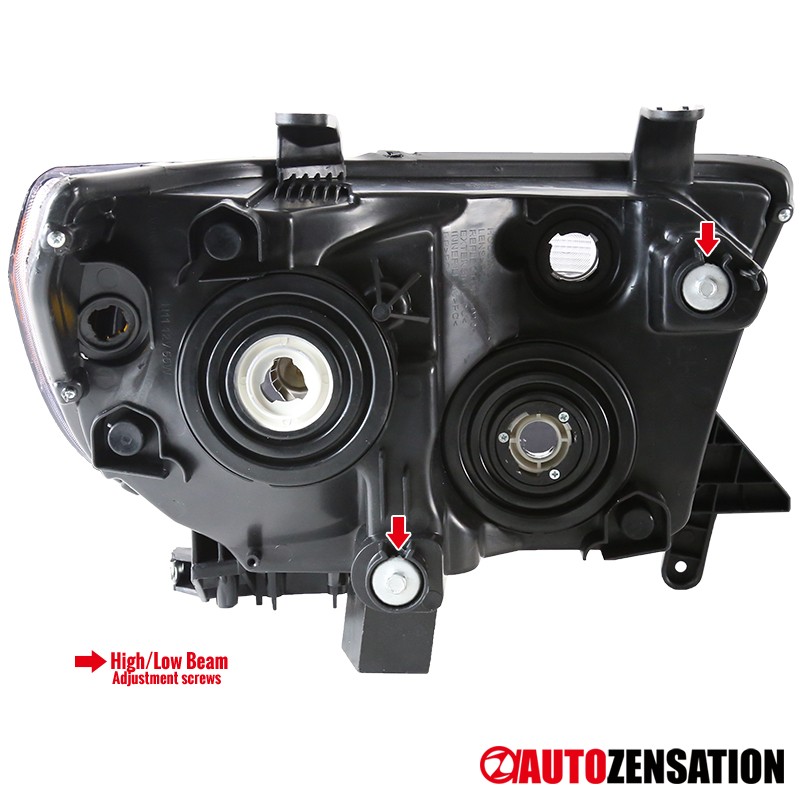 For 2007-2013 Toyota Tundra 2008-2014 Sequoia Clear Headlights Lamps