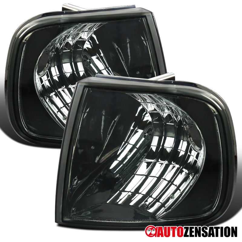 Autozensation For Ford F150 Expdition Black Clear Corner Turn Signal Lights