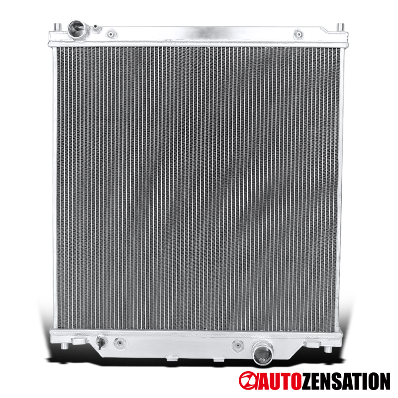 2 Row Radiator For 6.0L Ford F-250 F350 F450 F550 Super Duty Powerstroke 03-07