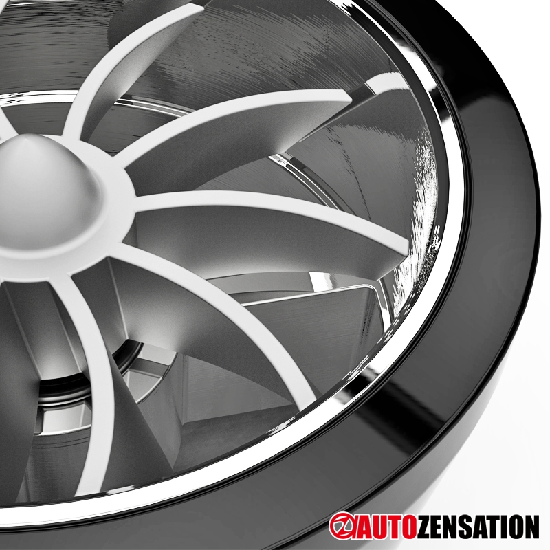 1PC Black Fuel Saver Tornado Turbonator Air Intake Fan Supercharger eBay