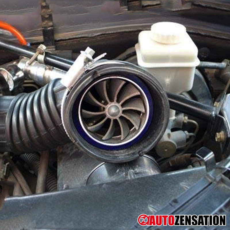 Fuel Saver Tornado Turbonator Air Intake Fan Supercharger Gas Eco eBay