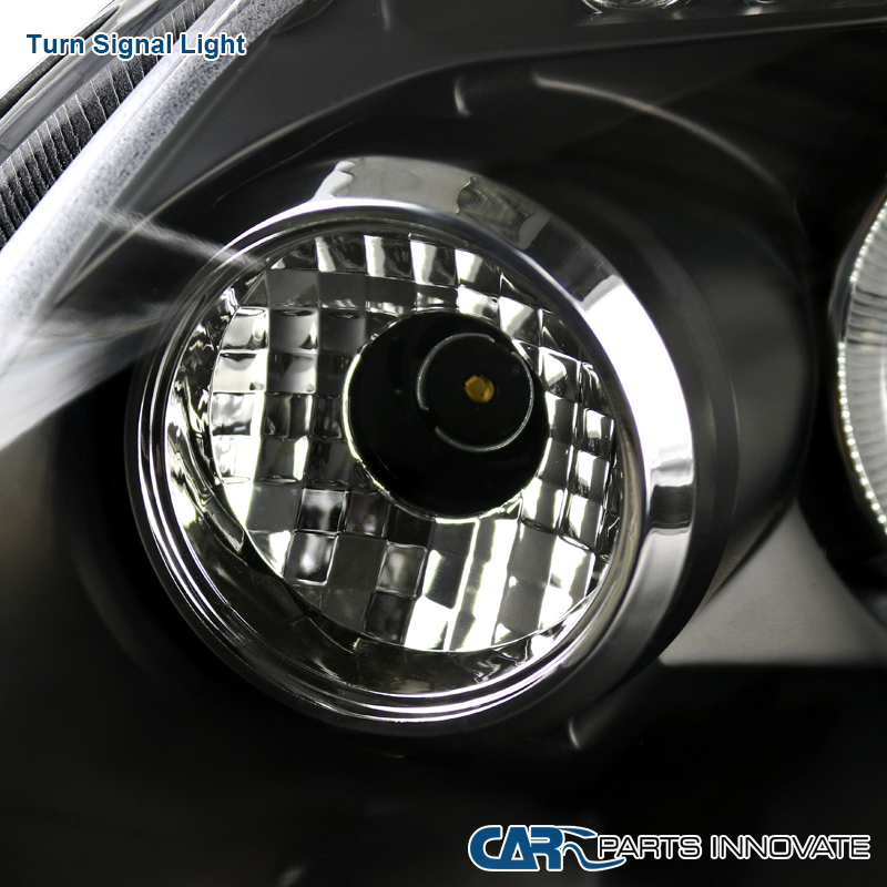 For 20062008 VW Golf Mk5 Jetta Rabbit Black Halo LED Projector