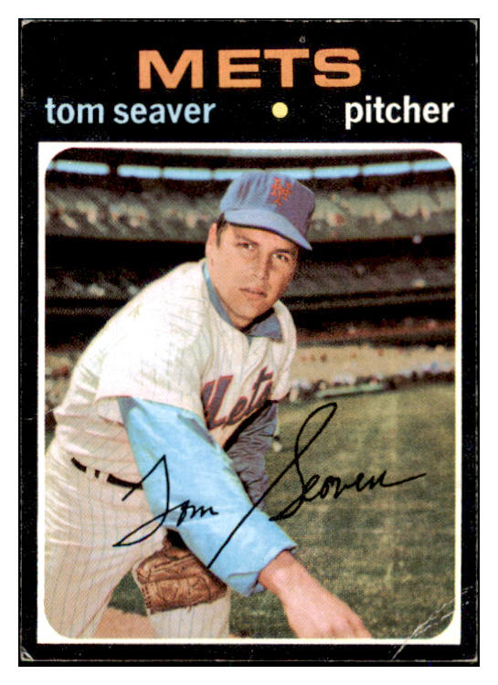 1971 TOPPS #160 TOM SEAVER METS VG 465924 (KYCARDS) | eBay
