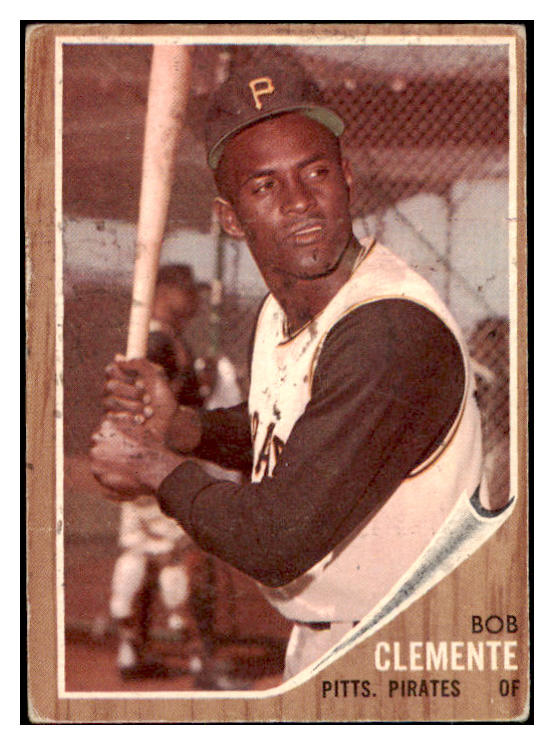 1962 TOPPS # 10 ROBERTO CLEMENTE PIRATES VG-EX 475444 (KYCARDS) | eBay