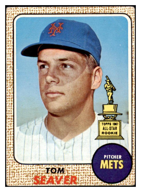 1968 TOPPS # 45 TOM SEAVER METS VG SET BREAK 503674 (KYCARDS) | eBay