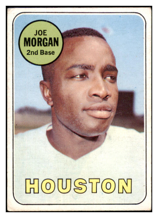 1969 TOPPS # 35 JOE MORGAN ASTROS VG-EX SET BREAK 520099 (KYCARDS