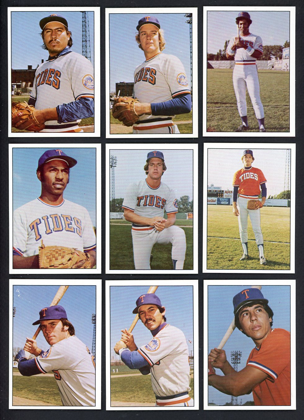 1978 TCMA TIDEWATER TIDES COMPLETE SET MIKE SCOTT 543419 (KYCARDS