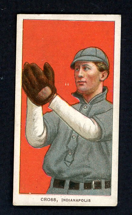 1909-11 T206 T 206 MONTE CROSS INDIANAPOLIS VG-EX 550944 (KYCARDS