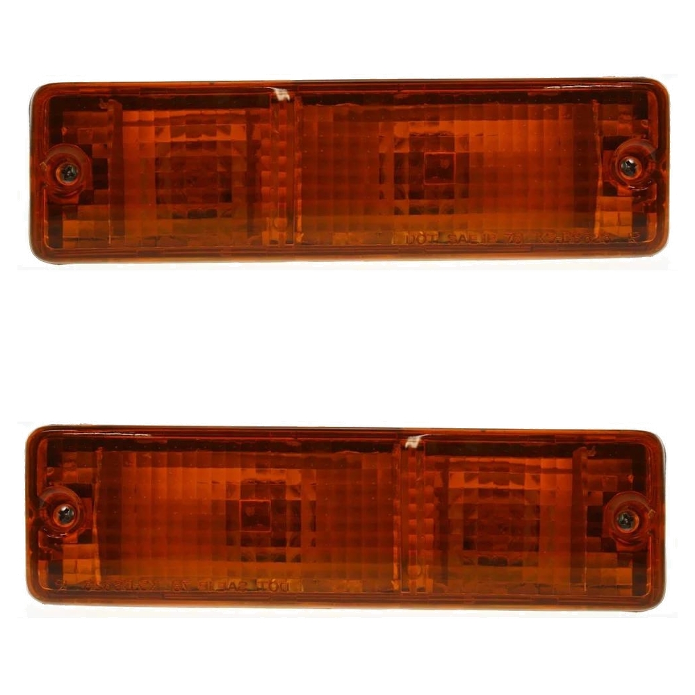 Front Turn Signal Lights Pair 80-86 Nissan 720 2.0L Base Pickup