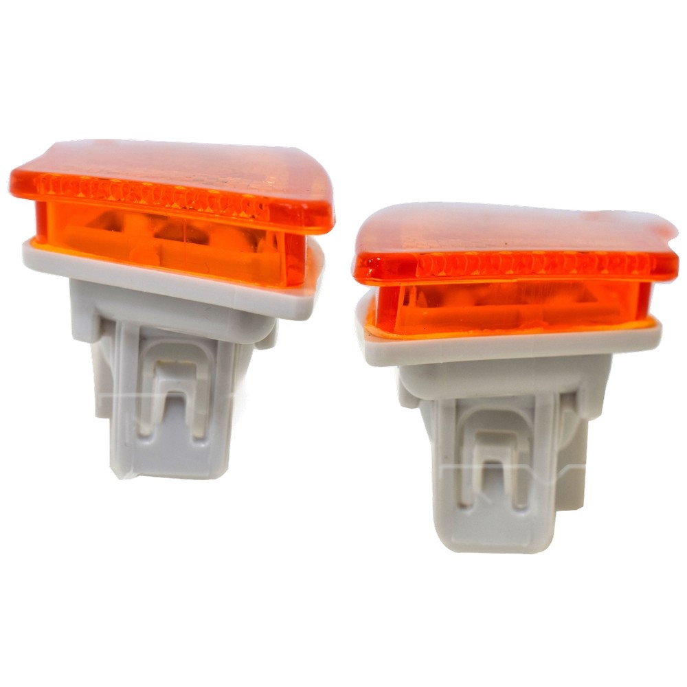 New Pair Of Side Marker Lights Fits Ford By N1WZ 15A201 A 18-6308