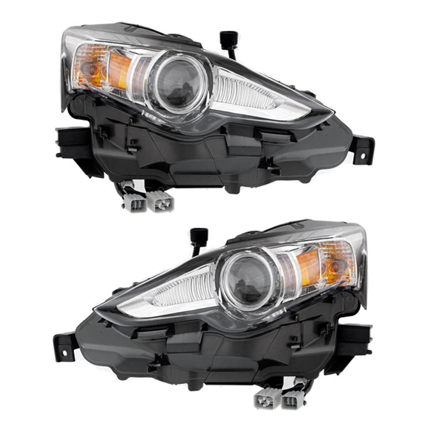 Rareelectrical New Hid Headlight Compatible With Lexus Is250 Is350 Base