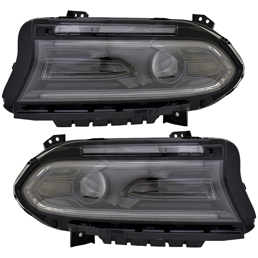 Pair Of Headlights For Dodge Charger Scat Pack Widebody 2022