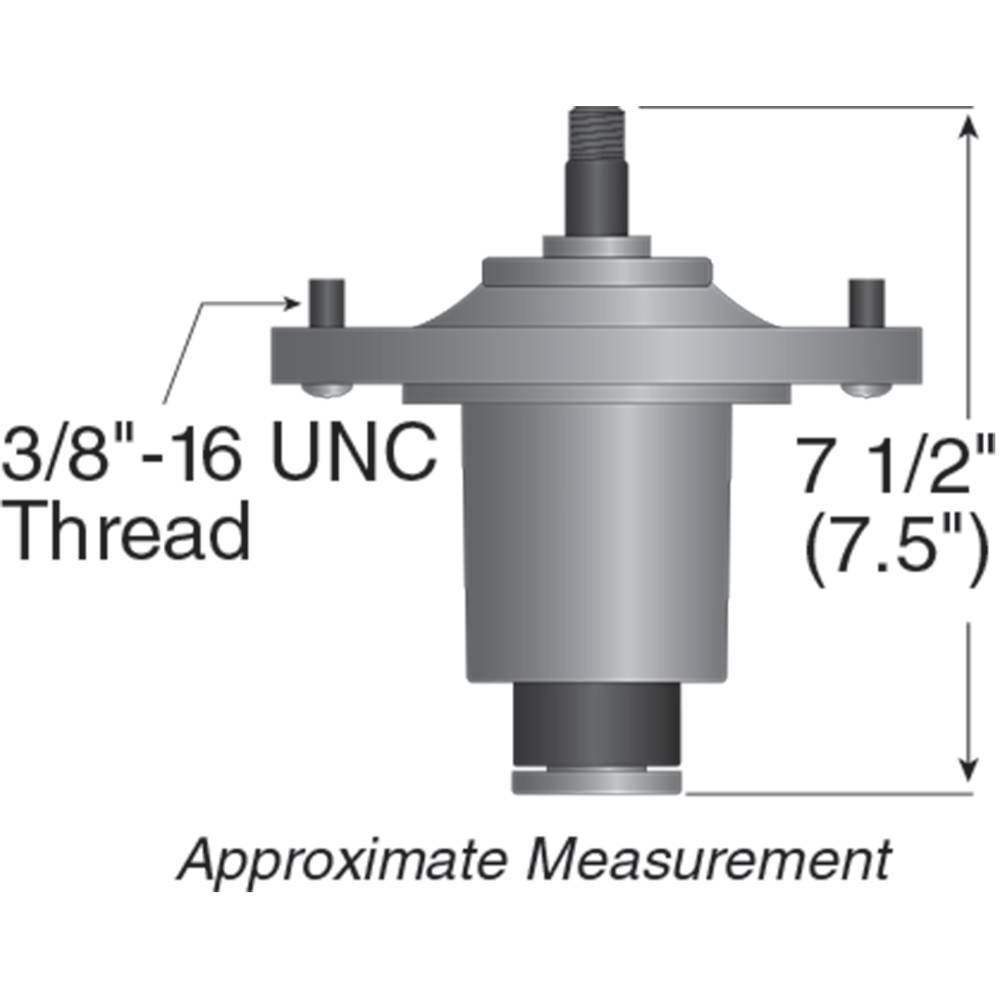 Spindle Assembly Exmark Lazer Z X-Series 48 52 60 72 Kohler
