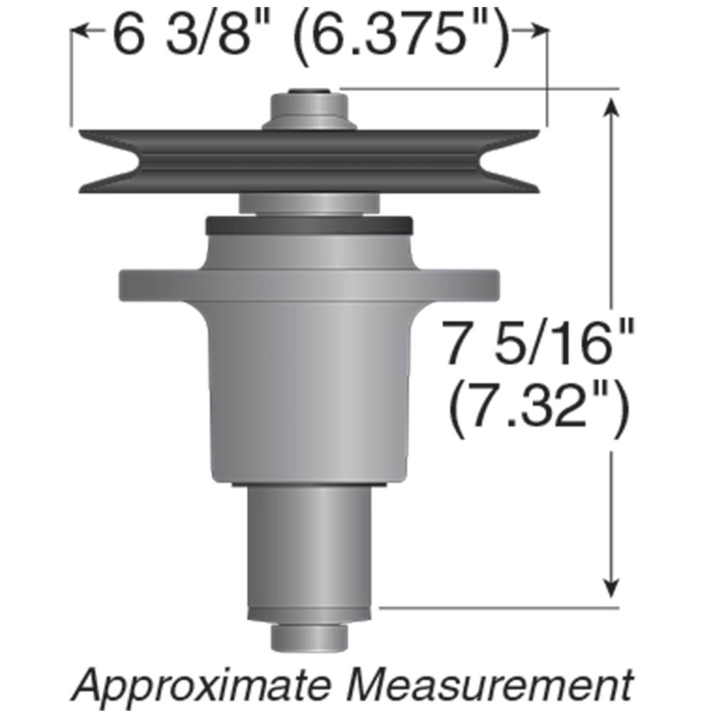 Spindle Assembly Exmark Turf Ranger FMD524 FMD604 Turf Tracer
