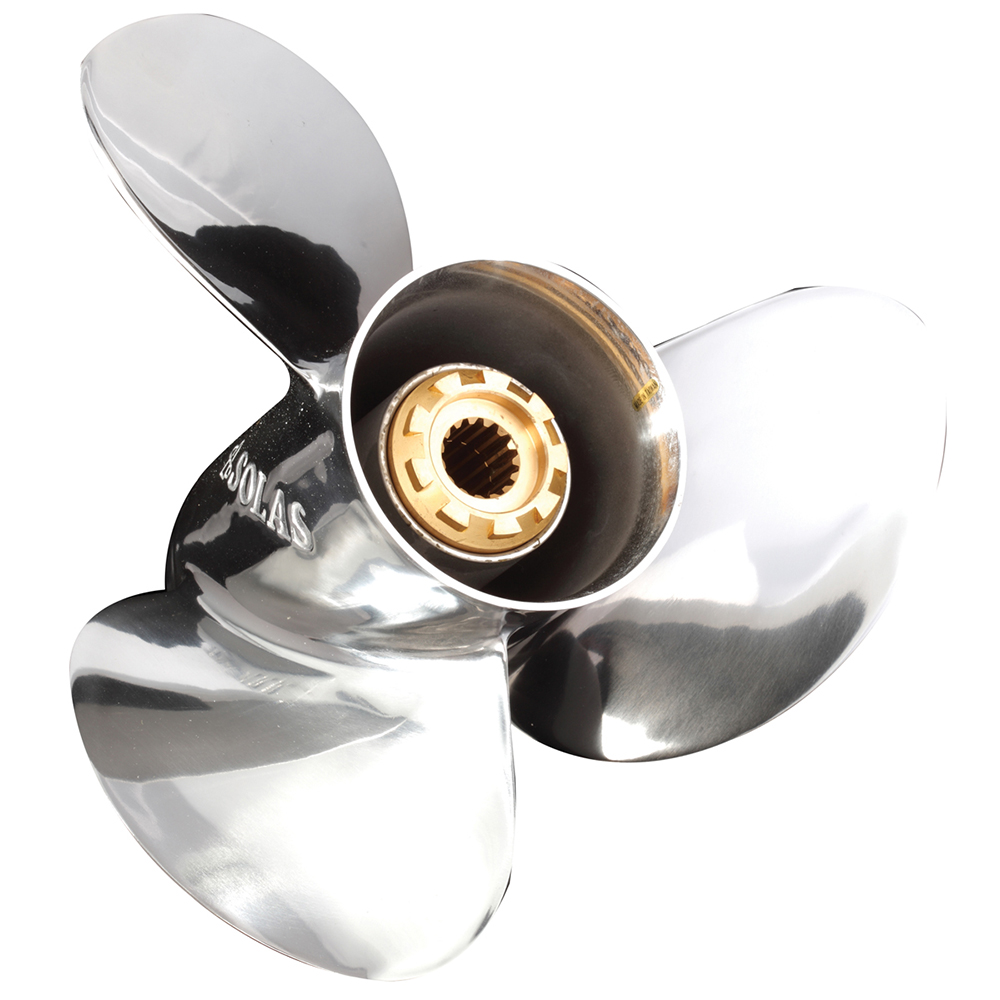 14 x 11P Stainless Steel Propeller Fits Yamaha VMAX SHO 15 Spline