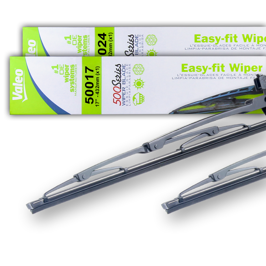 New Pair Of 17 24 Oem Valeo Wiper Blades Fits Infiniti Qx50 14