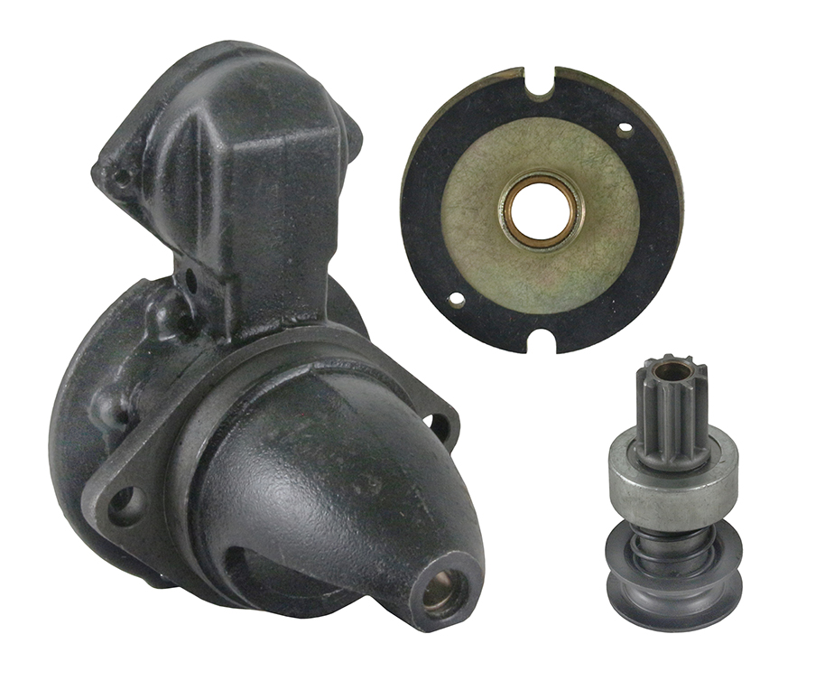 Gladiator Marine Starter For Mercruiser Inboard 3.7L 5.0L 5.7L - 12V, 9 Tooth, CW Rotation, SAE J1171