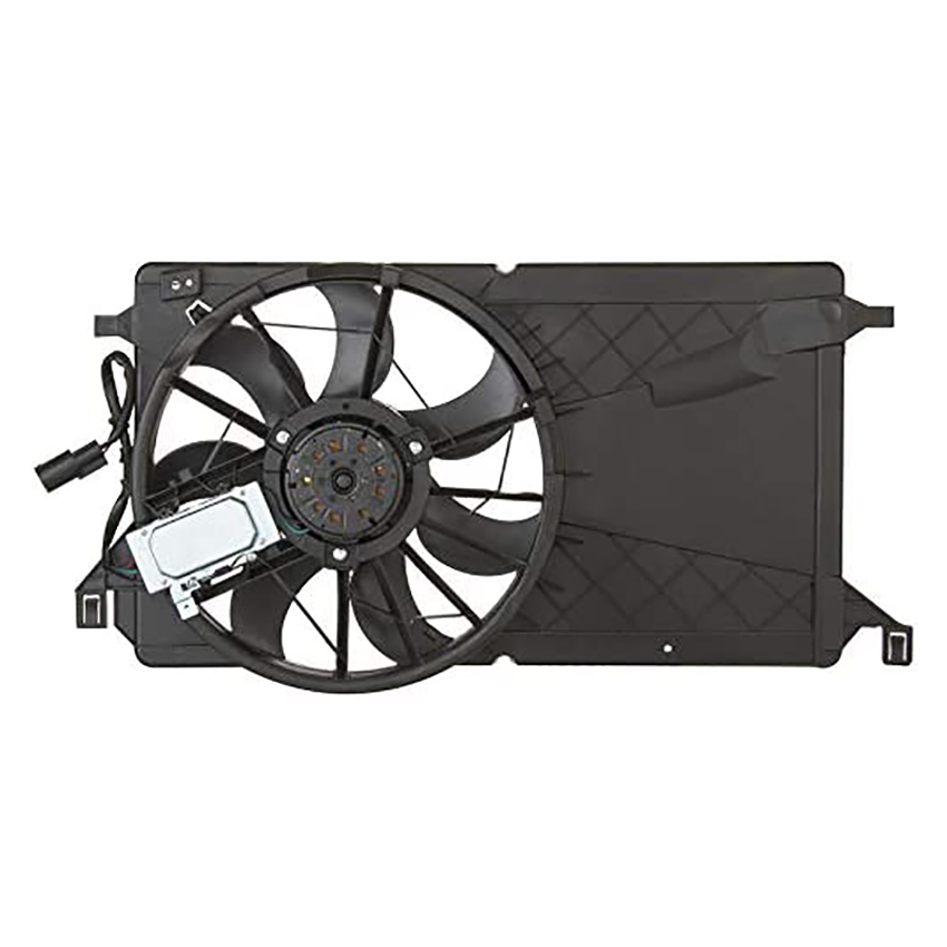 Radiator Fan 04-09 Dual Mazda 3 2.0L 2.3L I4 Non-Turbo W/O