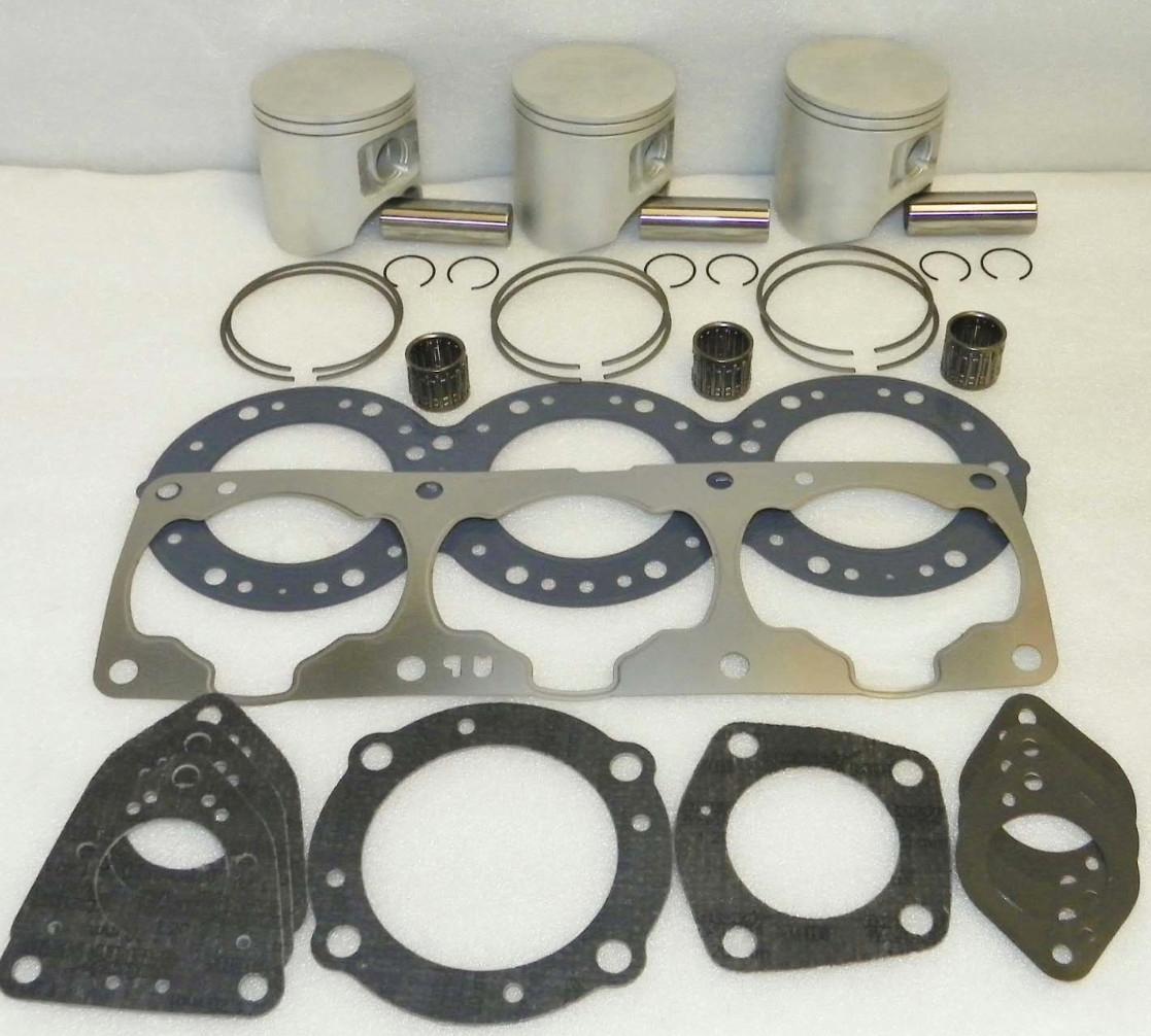 NEW PLATINUM PISTON KIT COMPATIBLE WITH STANDARD 80MM KAWASAKI 00-03 STX DI 01-04 ULTRA 130 1100