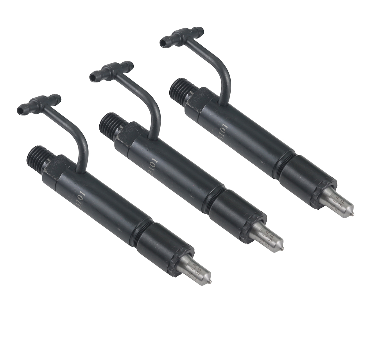 竹内 Fuel Injector Set of 3 Yanmar Hitachi ZX27U-2 ZX30U-2 ZX35U-2 Set