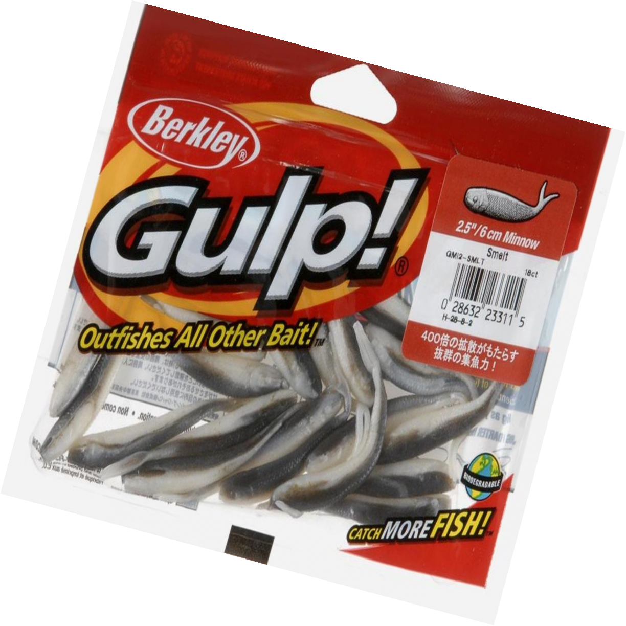 Berkley GMI2SMLT Gulp! Smelt Minnow 2.5" Soft Bait Fishing Lure 28632233115 eBay