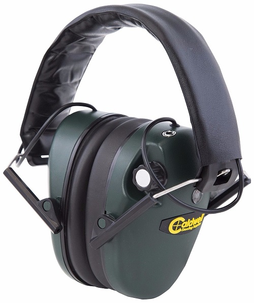 Caldwell 487557 Green EMax Low Profile Shooting Ear Protection Muffs