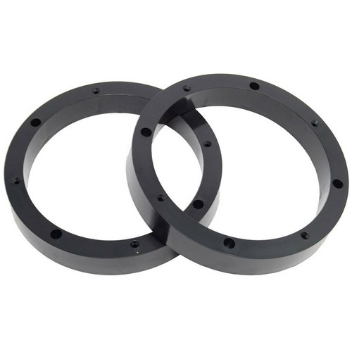 Audiopipe 6.5 Inch Black Plastic Spacer Rings Pair eBay