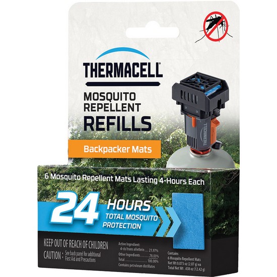 Thermacell M24 Backpacker Mat Refill Mosquito Repellent w/24 Hour